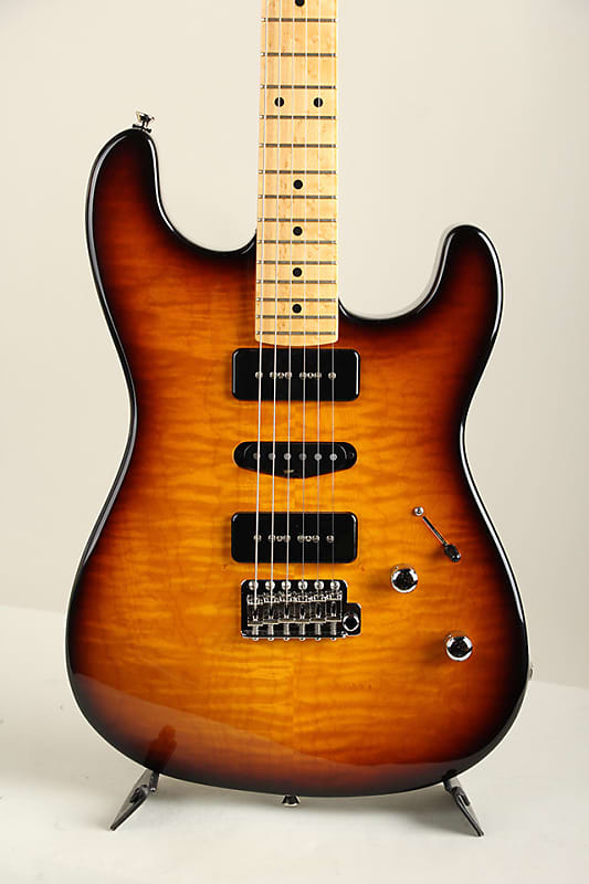 J.W.Black Guitars JWB-S Flame Maple Top 2Tone Sunburst 2019