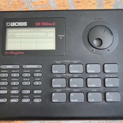 Boss DR-550 MkII Dr. Rhythm 1992-1999 - Black