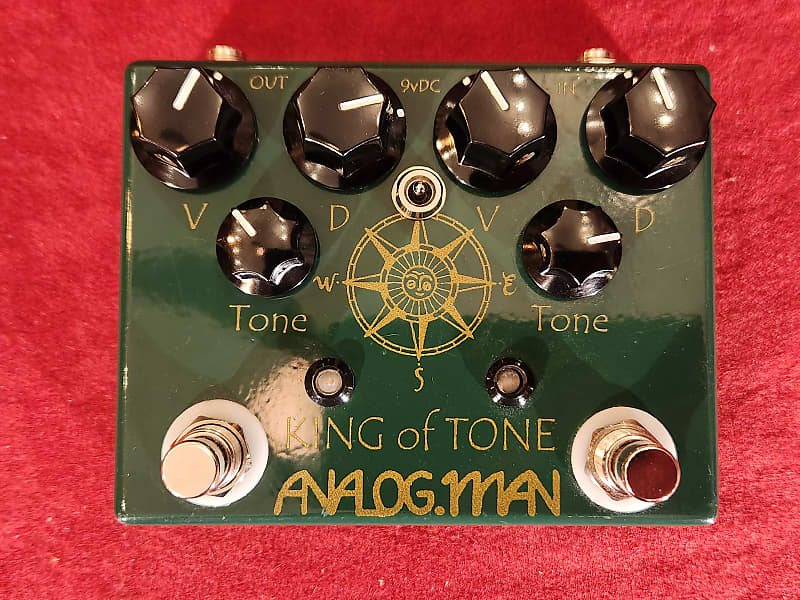 【美品】 Analog man king of tone 白　カスタムカラー Analogman KING OF TONE 2018 Custom White | Reverb