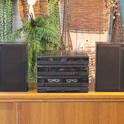 Vintage 1980s Sharp SG-F550 Home Stereo System + Bluetooth See VIDEO image 11