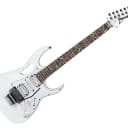 Used Ibanez JEMJRWH Steve Vai Signature Jem Junior Electric Guitar - White