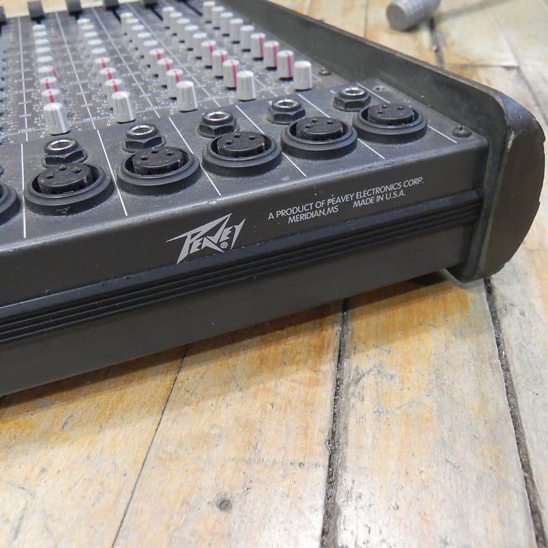 PEAVEY LINE MIX 8 EIGHT Channel Line Mixer Black - USED -with Power Cable