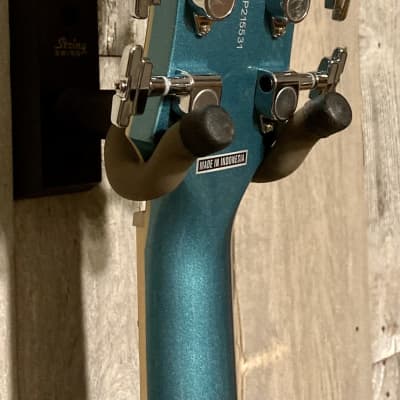 New D'Angelico Premier Mini DC Ocean Turquoise, With Extras, Support Small Business and Buy Here! image 12