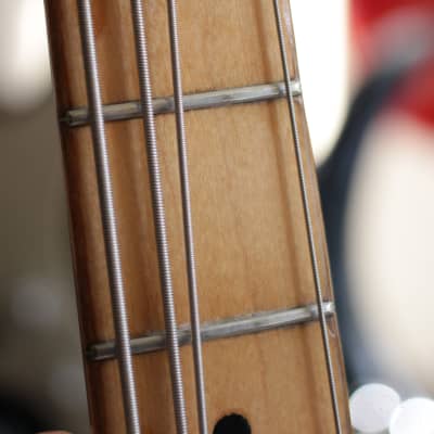 Fender Telecaster Bass 1972 Daphne Blue (Refinished); w/ case image 4