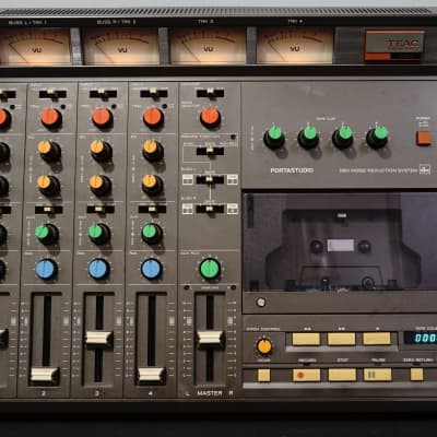【通電のみ】TEAC TASCAM SERIES 244 PORTASTUDIO My Fantasy Audio Christmas Present - Tascam 244 Portastudio