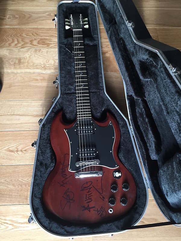 Signed Chino Moreno (Deftones) Gibson SG Special Faded 2003