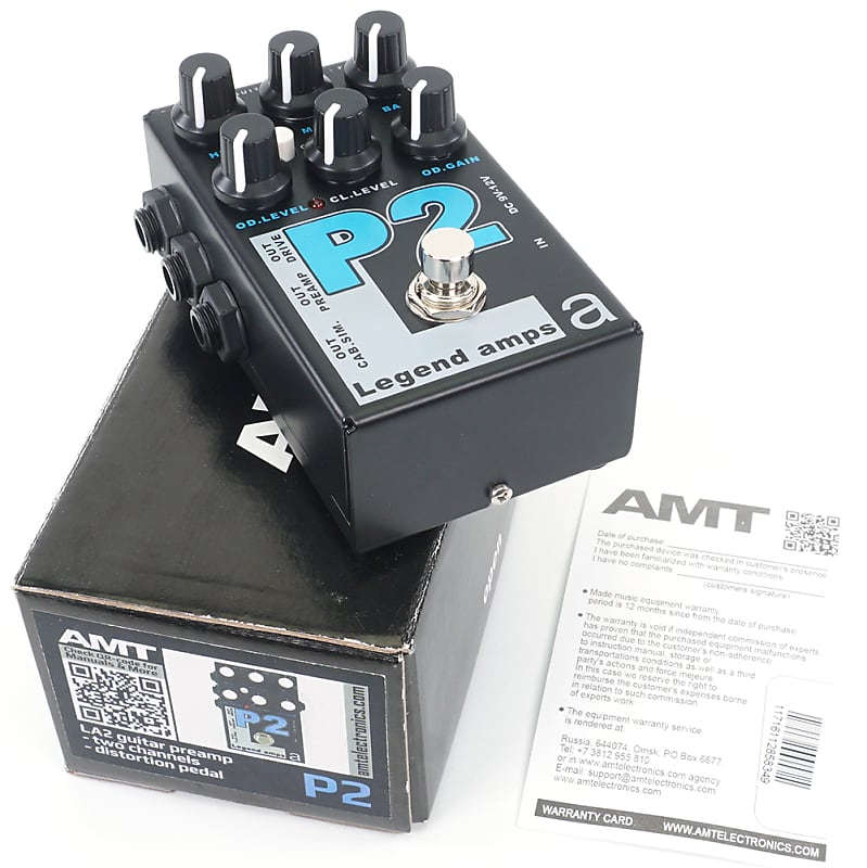 AMT Electronics Legend Amp P2 | Peavey 5150 Tone. New with Full Warranty!