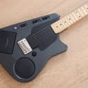 1980s Casio EG-5 Electric Guitar w/ Built-In Amp & Cassette Player Black, Japan