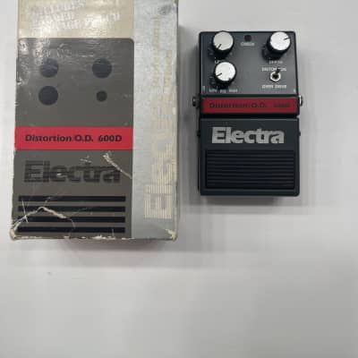 Electra 600D Distortion / O.D. Overdrive Vintage Guitar Effect Pedal MIJ Japan for sale