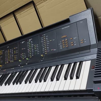 1984 Yamaha PS-6100 Vintage FM Synthesizer & PCM Drum Machine With Stand Legs & Original Box The Who Pete Townshend DX7 PS6100