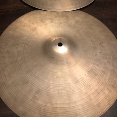 Zildjian Vintage Cymbal Pack (20" Ride,18" Crash, & 14" Hi Hats) 70s image 6