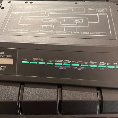 Yamaha TX7 FM Expander 1985 - Black OG 100v w/ VC100J Transformer image 4