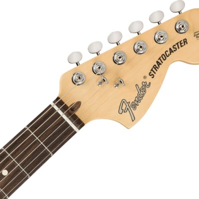 Fender American Performer Stratocaster Electric Guitar Rosewood FB, Arctic White image 11