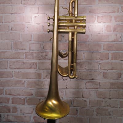Getzen Genesis 2008 Unlacquered Pro Trumpet w/ Original Hard Shell Case image 2