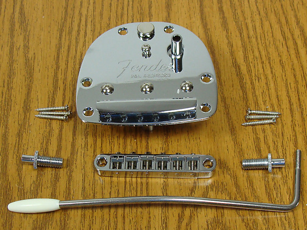 Fender Adjusto matic Jaguar Vintage TREMOLO and WHAMMY BAR Bridge Chrome