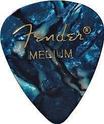 Fender Cell Med Guitar Picks 12 pack Ocean image 1