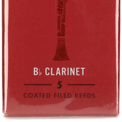 D'Addario RRP05BCL250 Plasticover Bb Clarinet Reed - 2.5 (5-pack) image 1