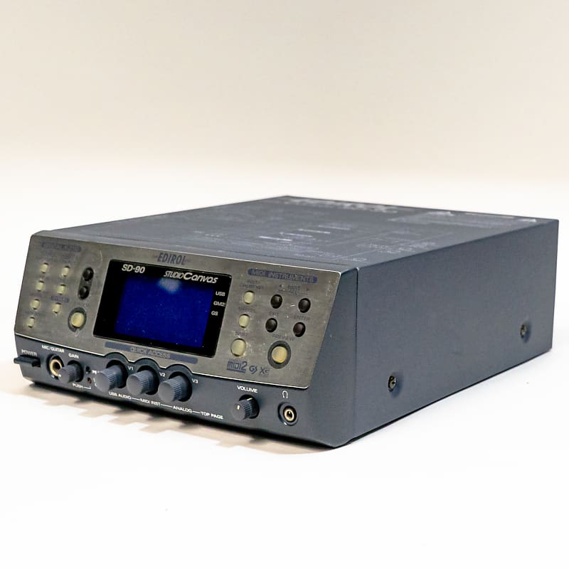 Roland Edirol SD-90 Studio Canvas 128-Voice Sound Module & USB Audio  Interface