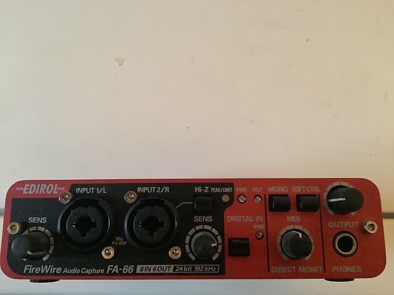 Edirol FA-66 - 6in/6out audio interface | Reverb Canada