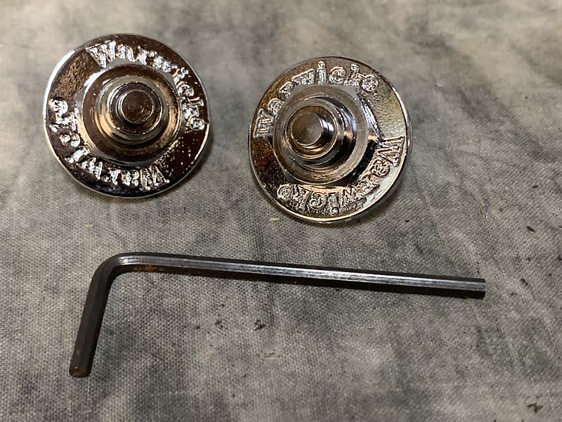 Warwick Strap locks for Strap Chrome Reverb