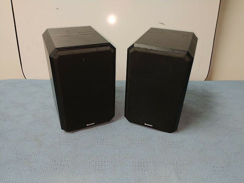 Boston HD5 スピーカー 8cm ブラック Boston Acoustics HD5 Bookshelf Speakers Pair Black 8 Ohms