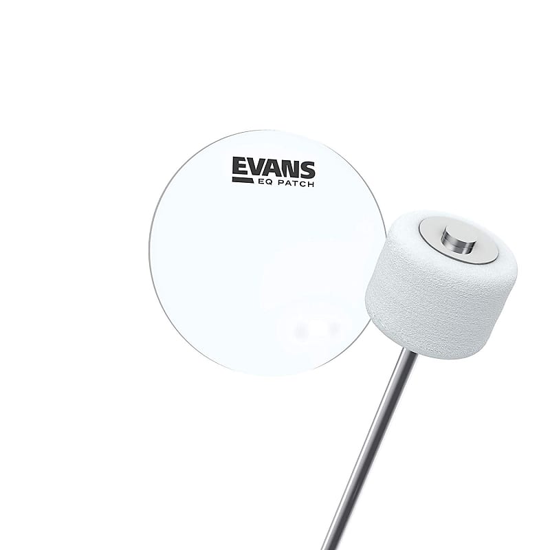 Evans EQ Clear Plastic Single Kick Pad image 1