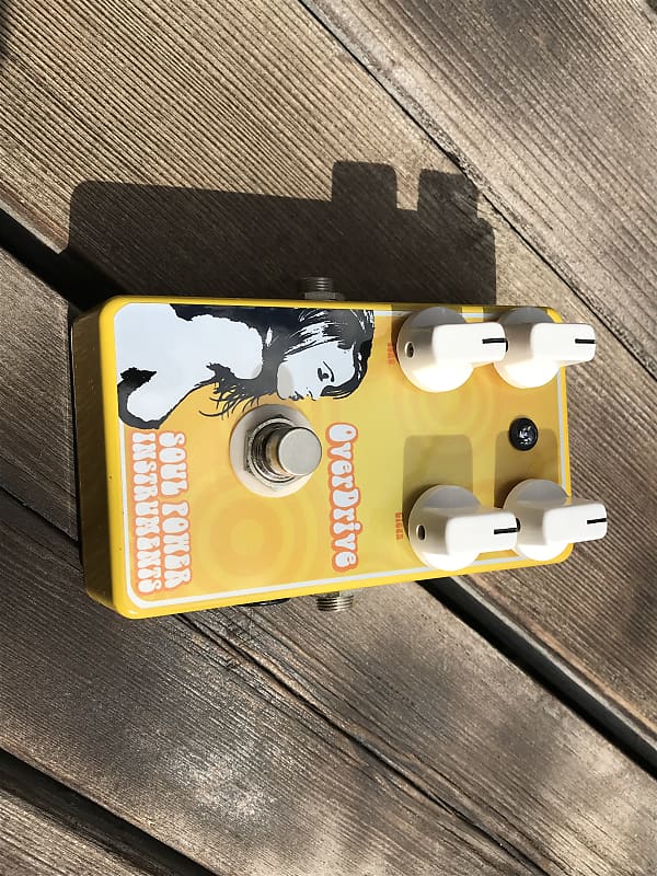 SOUL POWER INSTRUMENTS Overdrive 2020s - Yellow | Reverb