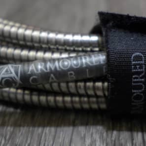 RARE Armoured Cable 24' Instrument / Guitar / Bass - VERY GOOD Condition! image 3