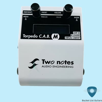 Two Notes Torpedo C.A.B. M Speaker Simulator / Amp DI | Reverb