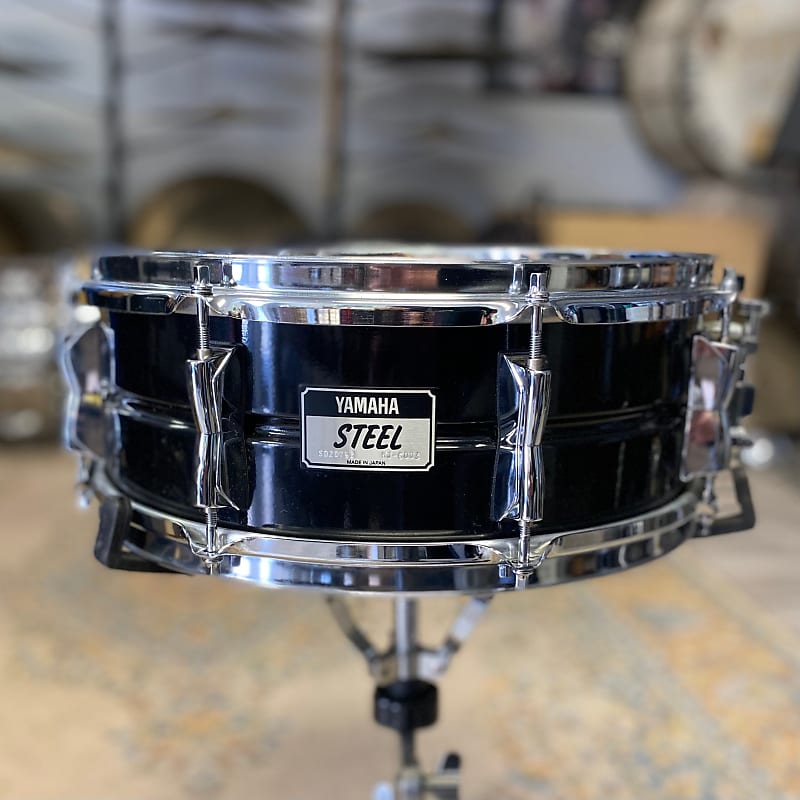パーカッション・打楽器 YAMAHA STEEL MADE IN JAPAN Yamaha Steel Snare Drum (NOS, Made in Japan) 90s - 2000s