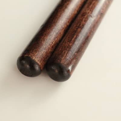 SGM Taiko, Bachi Drum sticks, Japan wood, 2 pairs Bombay Mahogany Handmade in USA image 4