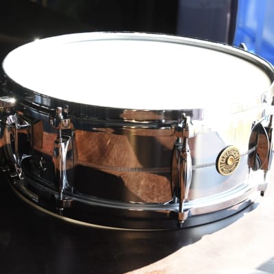Gretsch 4160 Chrome Over Brass 14x5" 8-Lug Snare image 5