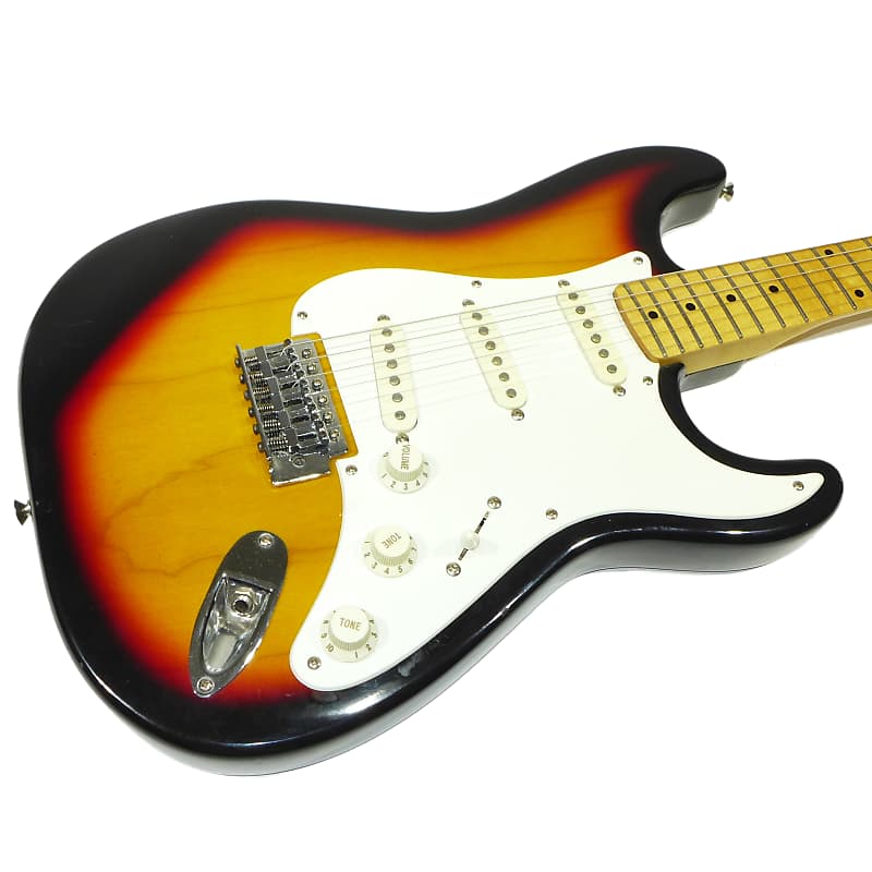 Harmony Stratocaster Sunburst Electric Guitar image 1