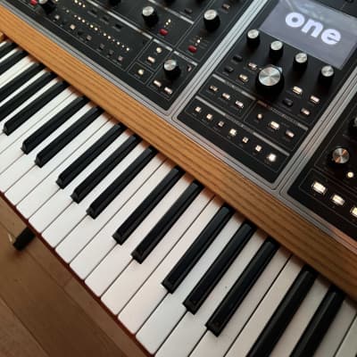 Moog One 16-Voice 61-Key Polyphonic Analog Synthesizer 2018 - Present - Black/Ash
