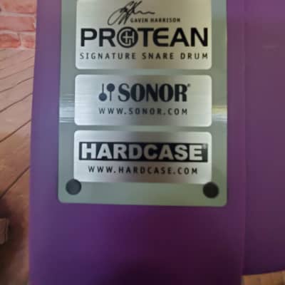 Sonor Gavin Harrison 12x5 Protean Black Lacquer Premium Snare Drum | World Ship | Authorized Dealer image 13