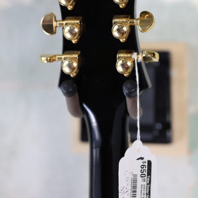 Epiphone Sheraton II Semi-Hollow Electric Guitar - Ebony image 9