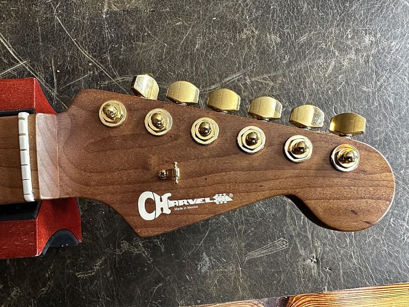 Charvel Dk24 Roasted Maple with Charvel locking tuners in Reverb