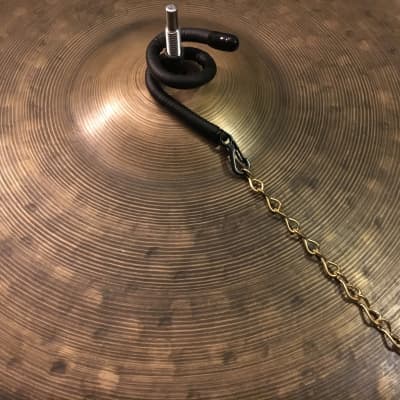 Upcycled Percussion - "Rattle Snake" + Trash Medallion - Cymbal Effects Stack image 7
