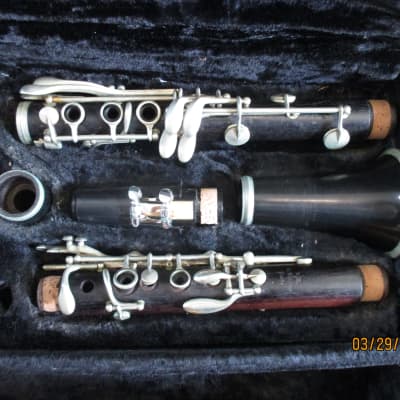 R. Malerne brand wood Clarinet. Made in France. image 1