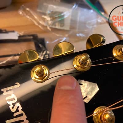 2020 Gibson Custom Shop Hummingbird Ebony Black image 11