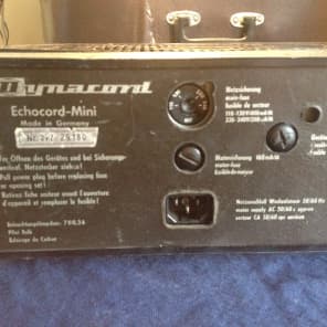 Dynacord Echocord Mini Tape Echo image 6