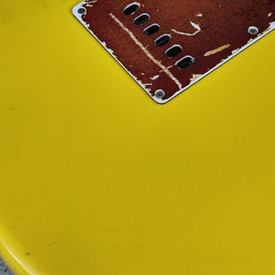 1970's Founder Japan Stratocaster (Graffiti Yellow) image 11