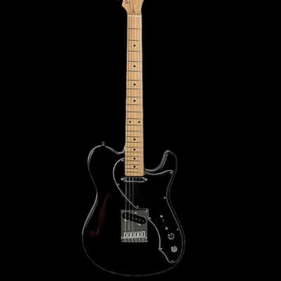 Tagima T-920 Semi Hollow Body Black Electric Guitar - B Stock image 1