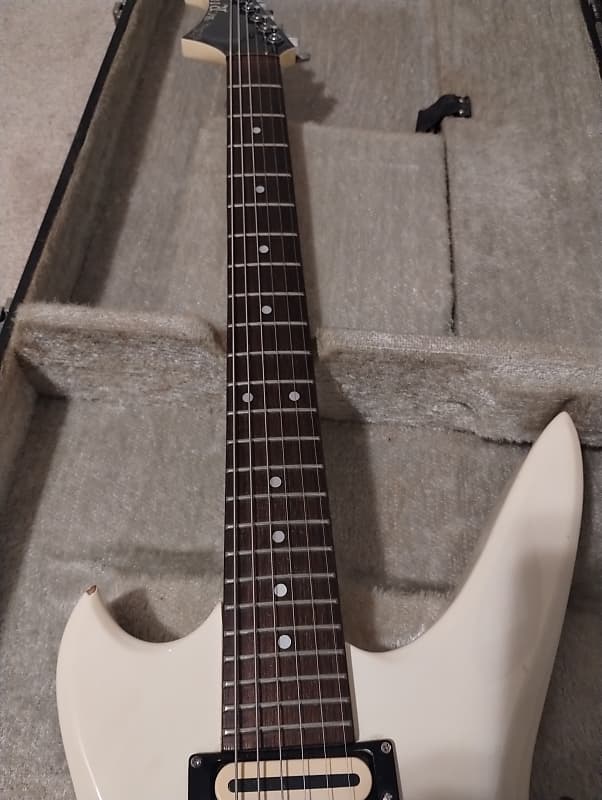 B.C Rich 日本製 white B.C. Rich NJ Series Stealth 1984 - White | Reverb