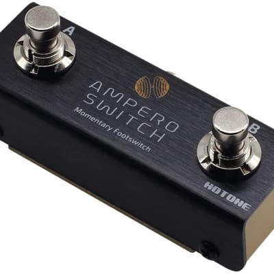 HOTONE Dual Footswitch Pedal Momentary 2-Way Pedal Switcher Foot Controller Ampero Switch 1/4-Inch(Ship from US Warehouse For Prompt Delivery) image 1