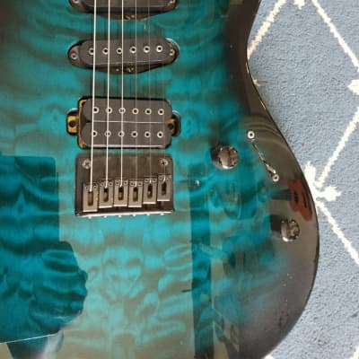 Fernandes Electric Guitar Ocean Blue image 5