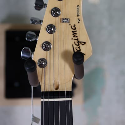 Mint Tagima TG-500 Electric Guitar - Metallic / Gold Yellow Finish image 5