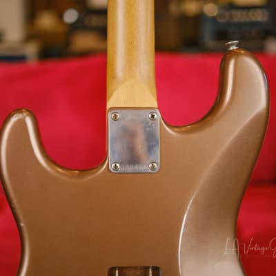 K-Line Springfield S-Style Electric Guitar - In a Relic Firemist Gold Finish #030468! image 8