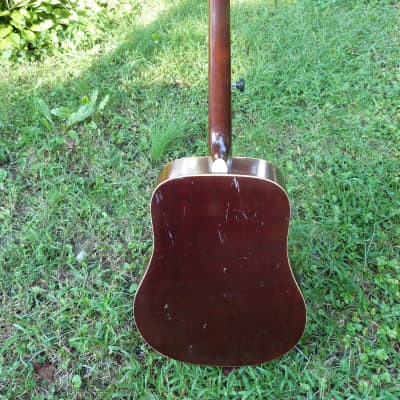 Kay  kay  6100 x braced spruce top acoustic project  1950's natural image 9