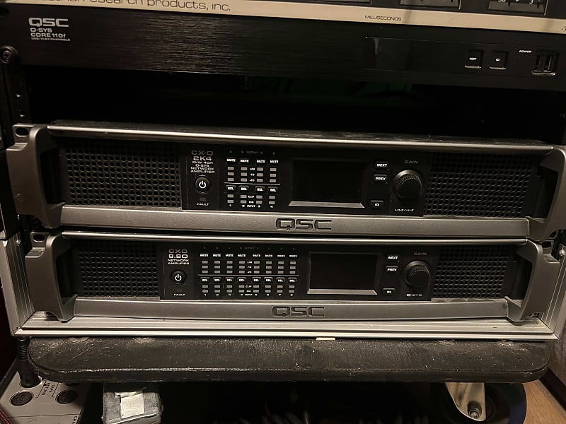 QSC CXQ 2K4 four channel power amplifier Reverb